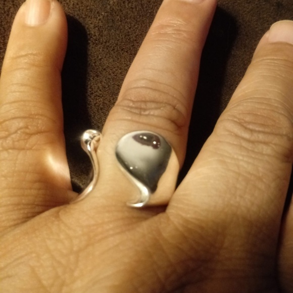 * 2/$15 * NIP STAMPED 925 STERLING SILVER ADJ RING - Picture 8 of 8